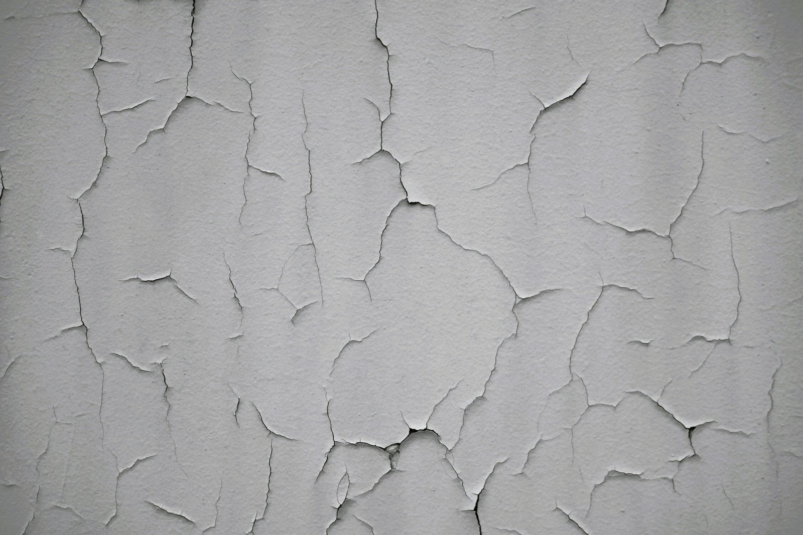 Detailed shot of a cracked and weathered wall showing decay and surface texture.
